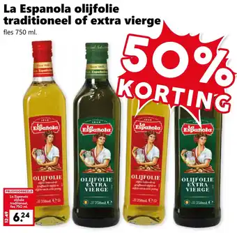 Coop La Espanola olijfolie traditioneel of extra vierge aanbieding
