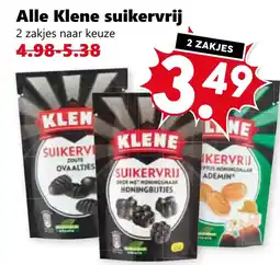 Coop Alle Klene suikervrij aanbieding