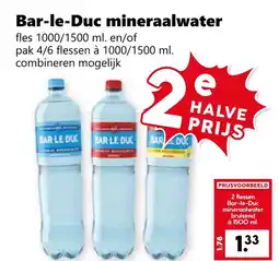 Coop Bar-le-Duc mineraalwater aanbieding