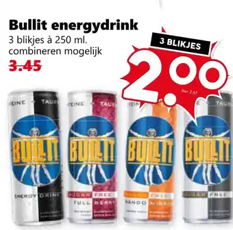 Coop Bullit energydrink aanbieding