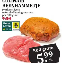 Coop Culinair B7.38eenhammetje aanbieding
