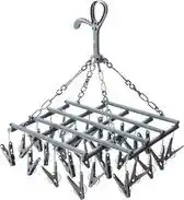 Praxis NordFalk Hangend Droogrek 43x43 cm - 28 Knijpers aanbieding