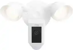 MediaMarkt RING Floodlight Cam Wired Plus Wit aanbieding