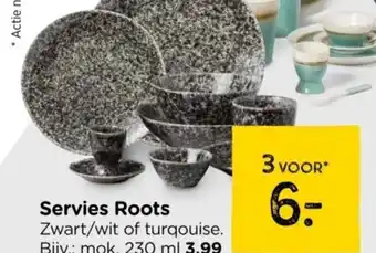 Xenos Servies Roots aanbieding