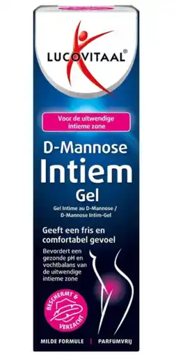 De Online Drogist Lucovitaal Intiem Gel D-mannose aanbieding