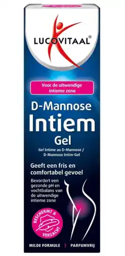 De Online Drogist Lucovitaal Intiem Gel D-mannose aanbieding
