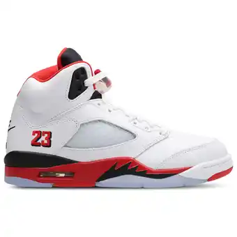 Foot Locker Jordan Aj5 Retro Sneakers Heren - Wit - Maat 40.5 - Leer aanbieding