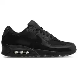 Foot Locker Nike Air Max 90 Sneakers Heren - Zwart - Maat 42 - Textil aanbieding
