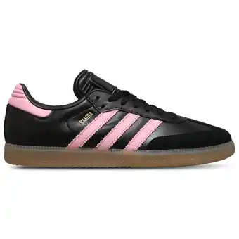 Foot Locker Adidas Samba Sneakers Heren - Zwart - Maat 42 - Leer aanbieding