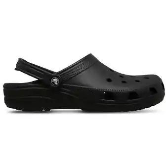 Foot Locker Crocs Classic Slippers en Sandalen Heren - Zwart - Maat 42-43 - Rubber aanbieding