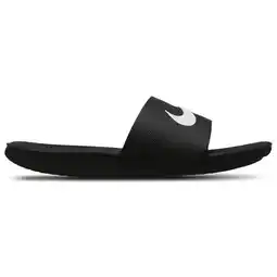 Foot Locker Nike Kawa Slippers en Sandalen Kinder - Zwart - Maat 36 - Plastic aanbieding