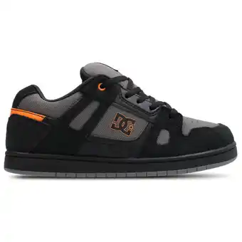 Foot Locker DC Shoes Stag Kindersneakers - Grijs - Maat 35.5 - Suède aanbieding