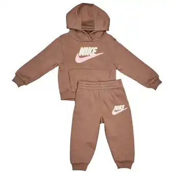 Foot Locker Nike Club Chenille Trainingspakken Baby - Bruin - Maat 74 - 80 CM - Katoen Fleece aanbieding