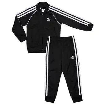 Foot Locker Adidas Superstar Trainingspakken Peuter - Zwart - Maat 123 - 128 CM aanbieding