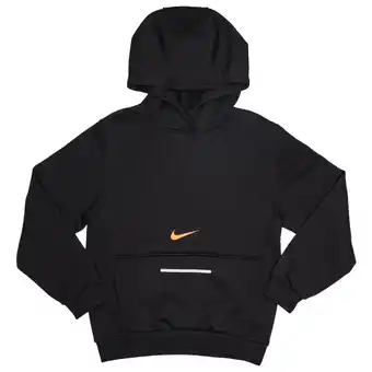 Foot Locker Nike Club Reflect Hoodies Kinder - Zwart - Maat 122 - 128 CM - Katoen Fleece aanbieding