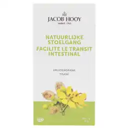 Holland & Barrett Jacob Hooy Natuurlijke Stoelgang - 20 theezakjes aanbieding