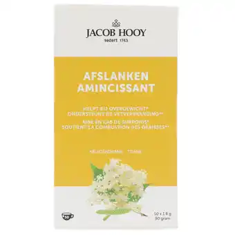 Holland & Barrett Jacob Hooy Afslankthee – 50 theezakjes aanbieding