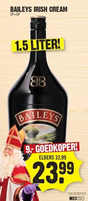 Super Dirck 3 Baileys irish cream aanbieding