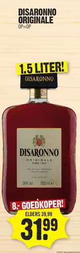 Super Dirck 3 Disaronno originale aanbieding