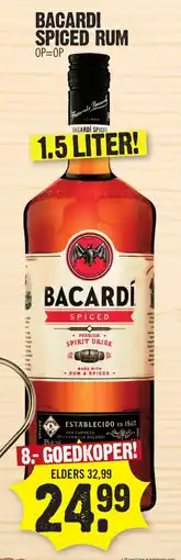 Super Dirck 3 Bacardi spiced rum aanbieding