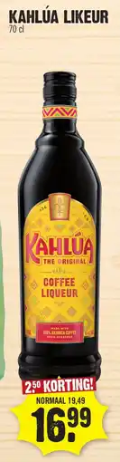Super Dirck 3 Kahlúa likeur aanbieding