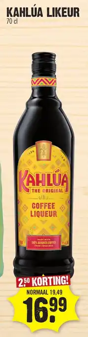 Super Dirck 3 Kahlúa likeur aanbieding