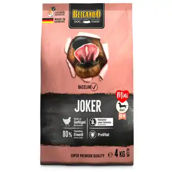 Zooplus Voordeelpakket: 2x4kg Belcando Baseline Joker droog hondenvoer aanbieding