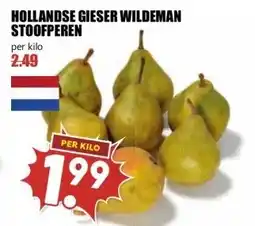 MCD Supermarkt HOLLANDSE GIESER WILDEMAN STOOFPEREN aanbieding