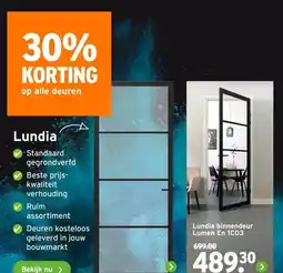 GAMMA Lundia binnendeur Lumen En 1C03 aanbieding