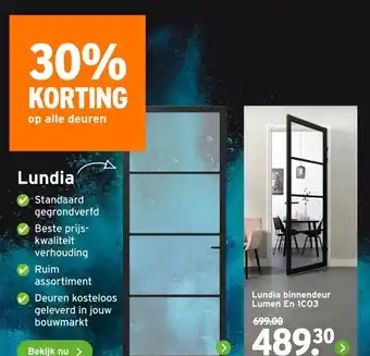GAMMA Lundia binnendeur Lumen En 1C03 aanbieding