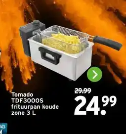 GAMMA Tomado TDF3000S frituurpan koude zone aanbieding