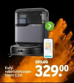 GAMMA Eufy robotstofzuiger Omni C20 aanbieding