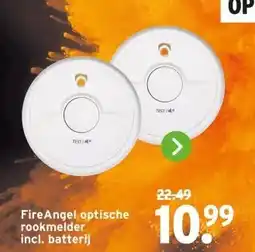 GAMMA Fire Angel optische rookmelder aanbieding
