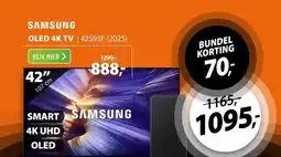Expert Samsung OLED 4K 42S93F (2025) aanbieding