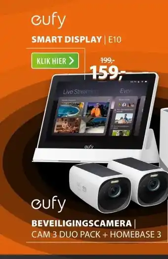 Expert Eufy Smart Display E10 aanbieding
