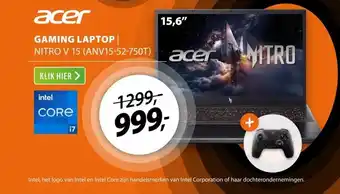 Expert Acer Nitro V 15 (ANV15-52-750T) aanbieding