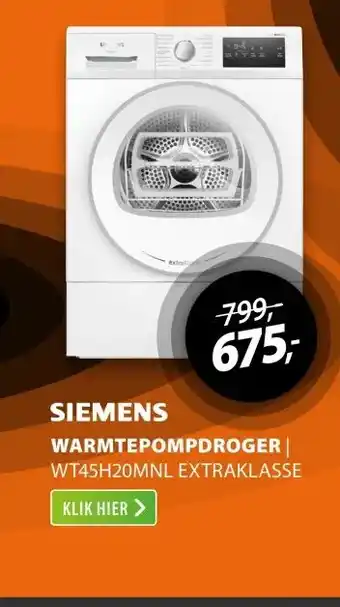 Expert Siemens WT45H20MNL extraKlasse aanbieding