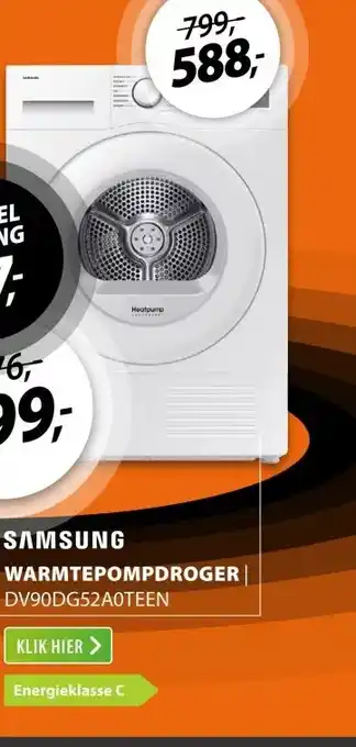 Expert Samsung DV90DG52A0TEEN aanbieding