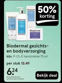 Etos Biodermal gezichts- en bodyverzorging aanbieding