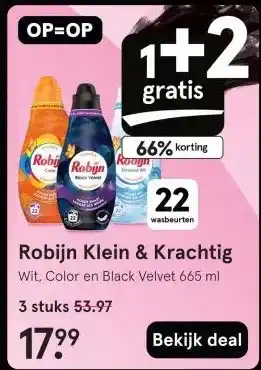Etos Robijn Klein & Krachtig aanbieding