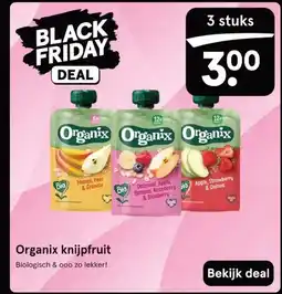 Etos Organix knijpfruit aanbieding
