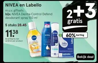 Etos NIVEA en Labello aanbieding