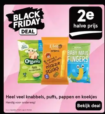 Etos Heel veel knabbels, puffs, pappen en koekjes aanbieding