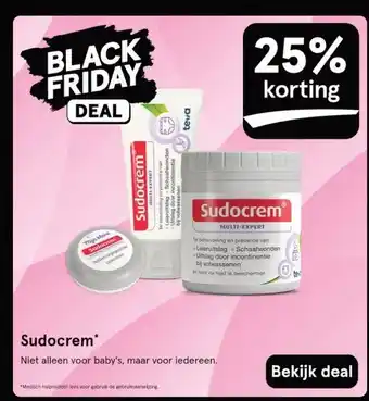 Etos Sudocrem aanbieding