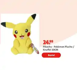 Bruna Pikachu - Pokémon Pluche / Knuffel 20CM aanbieding