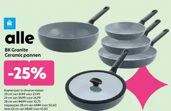 AllesZ alle BK Granite Ceramic pannen aanbieding