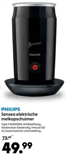 AllesZ PHILIPS Senseo elektrische melkopschuimer aanbieding