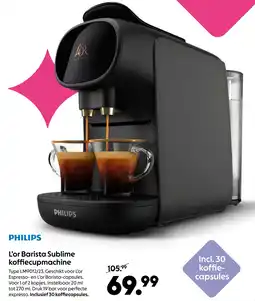 AllesZ PHILIPS L'or Barista Sublime koffiecupmachine aanbieding