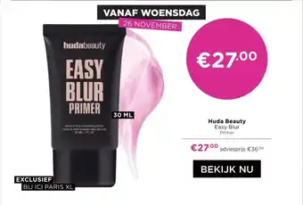 ICI Paris XL Huda Beauty aanbieding