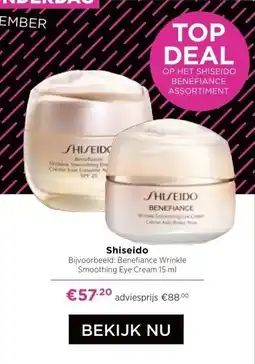 ICI Paris XL Shiseido aanbieding